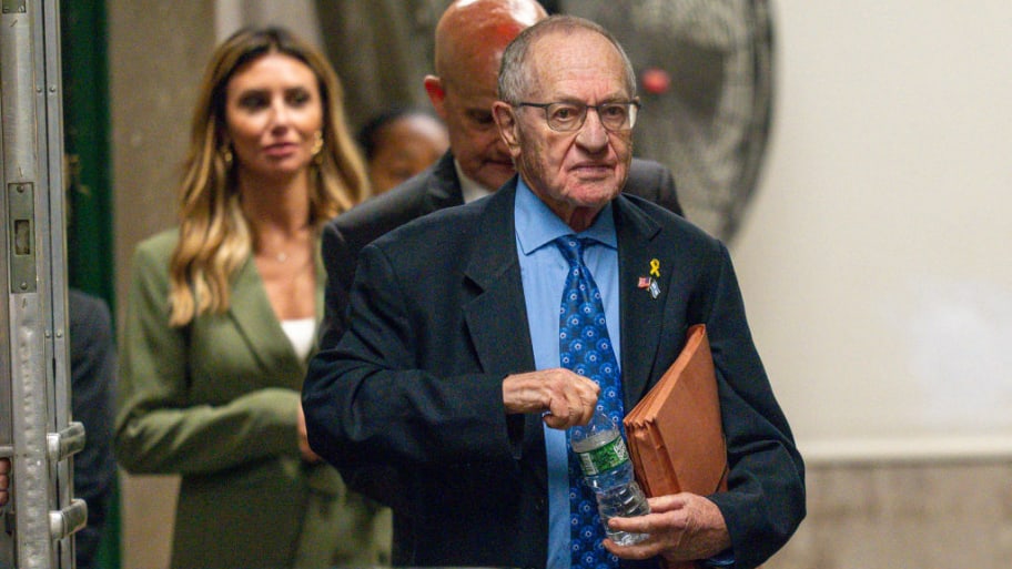 Lawyer Alan Dershowitz returns to the courtroom for the criminal trial of former U.S. President Donald Trump