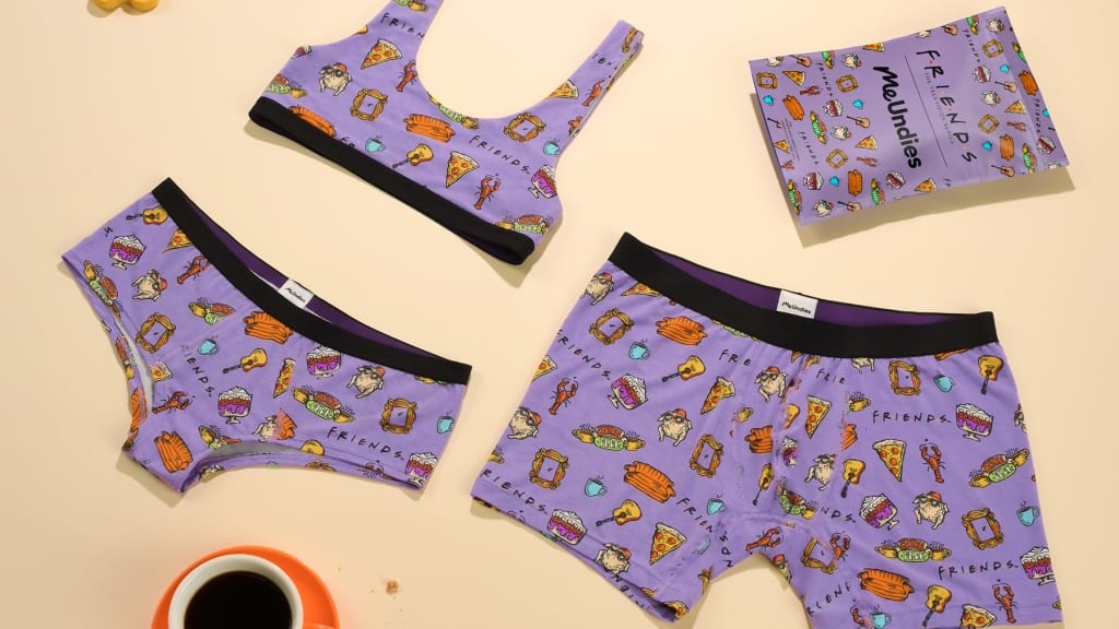 MeUndies Newest 'Friends' Collection Will Bring You Back to 1994