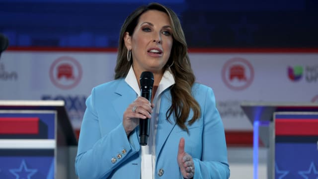 Trump mocked Ronna McDaniel after NBC News reversed its decision to hire her following a backlash from the network’s staff.