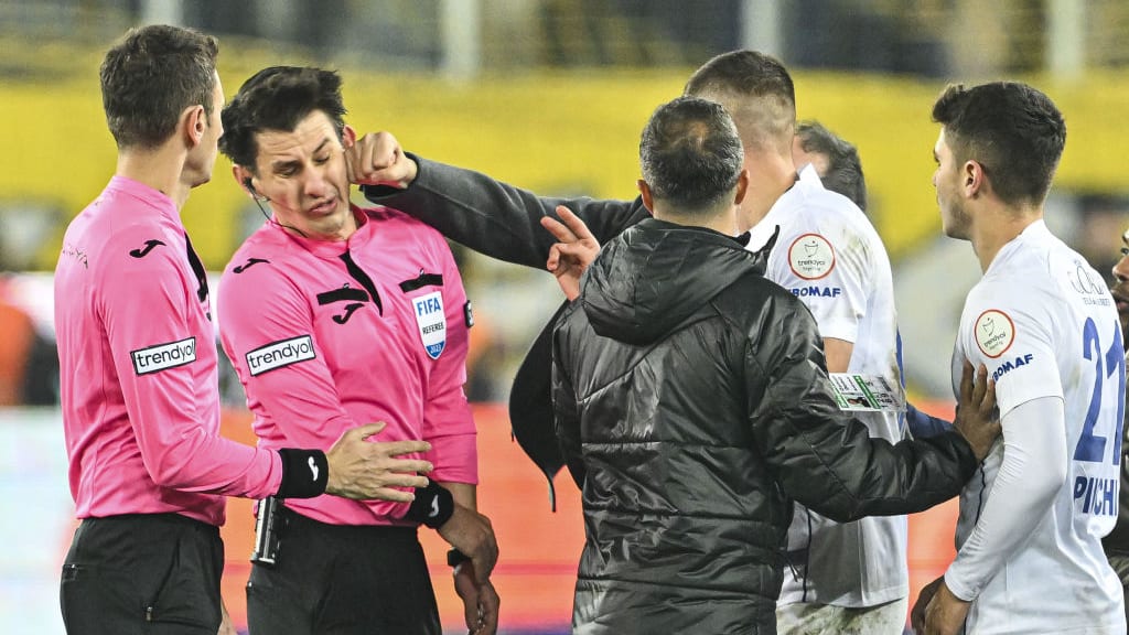Turkish Soccer Leagues Suspended After Team President Punches Referee