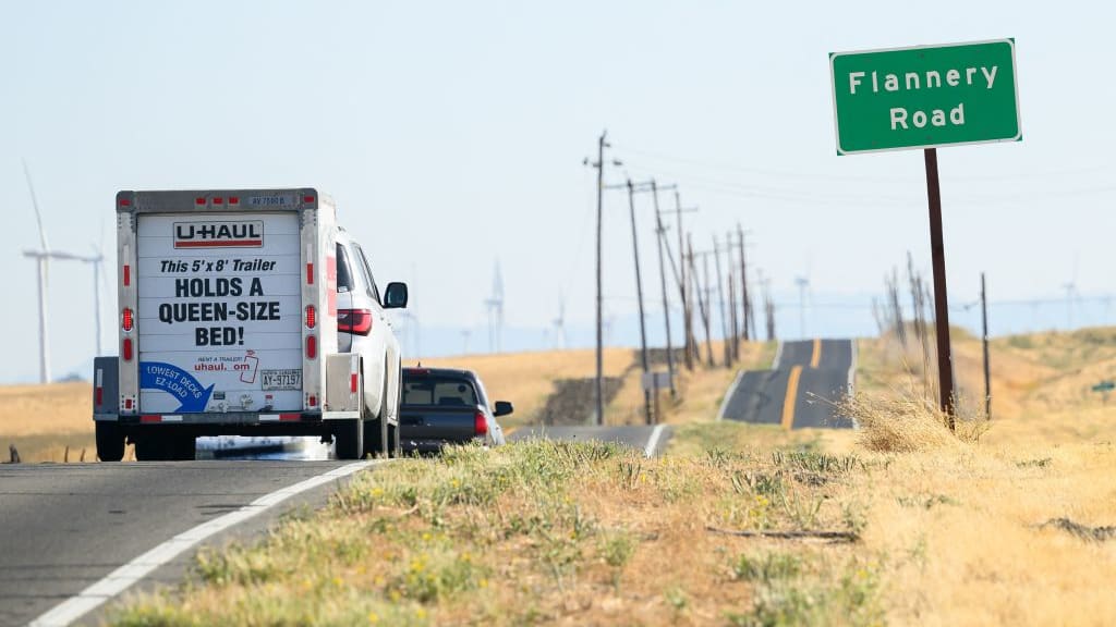 A parcel of land recently purchased by Flannery Associates near Rio Vista, California—part of a stealth campaign by Silicon Valley elites with a dream of turning a swath of California farmland into a new age city.