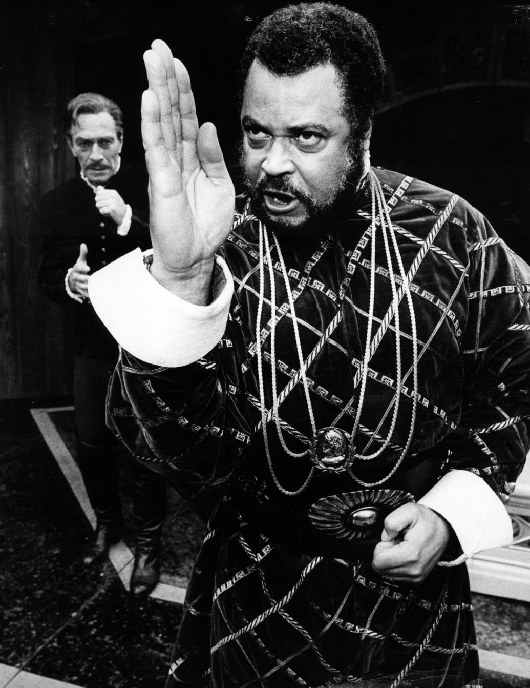 James Earl Jones as Othello and Christopher Plummer as Iago