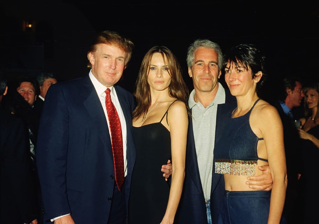 Donald Trump, Melania Knauss Trump, Jeffrey Epstein, Ghislaine Maxwell