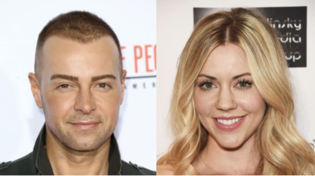 Joey Lawrence and his third wife, Samantha Cope