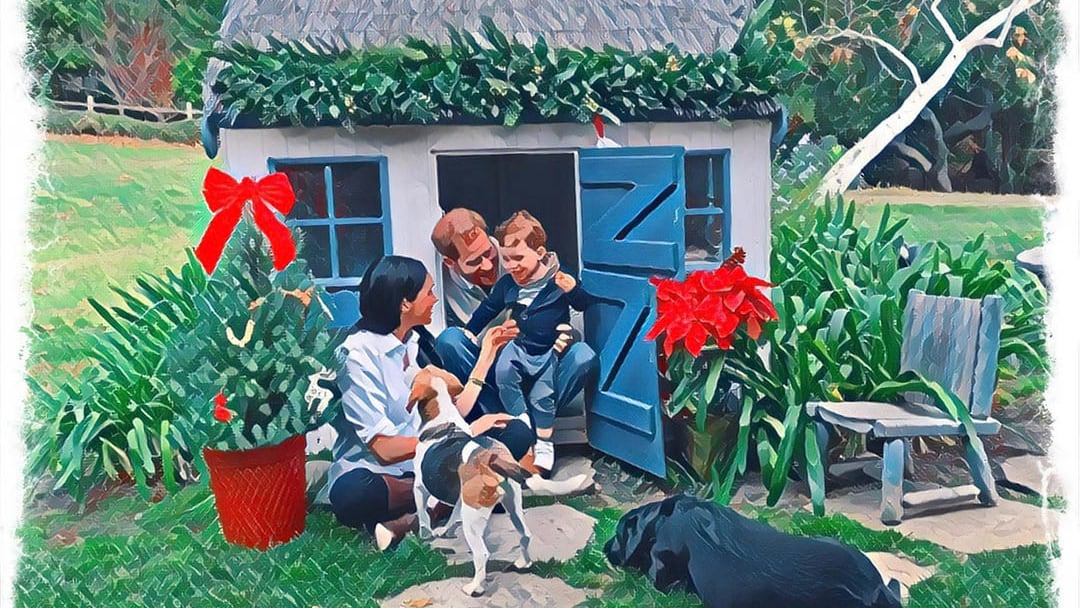 Prince Harry, Meghan Markle and Baby Archie launch their Christmas card