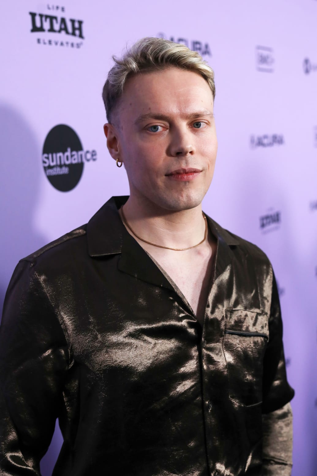 Mikko Makela attending the World premiere of Sebastian at the 2024 Sundance Film Festival.