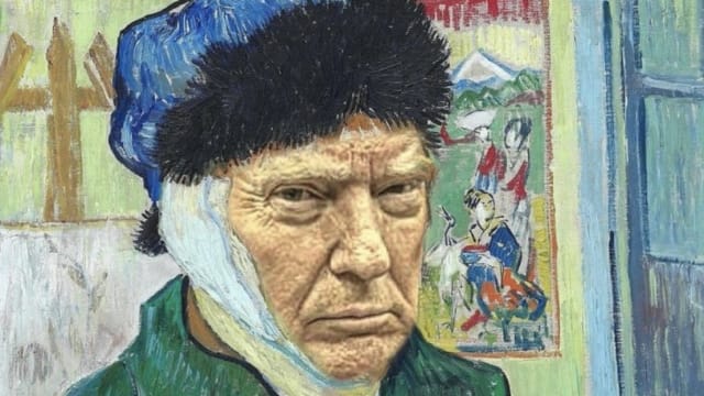 Donald Trump as Vincent Van Gogh