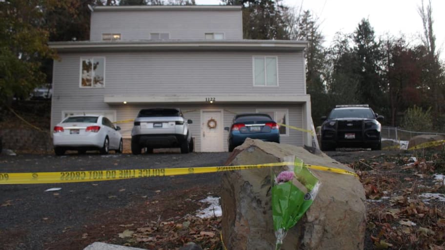 Four University of Idaho students were found dead in this house on King Road in Moscow