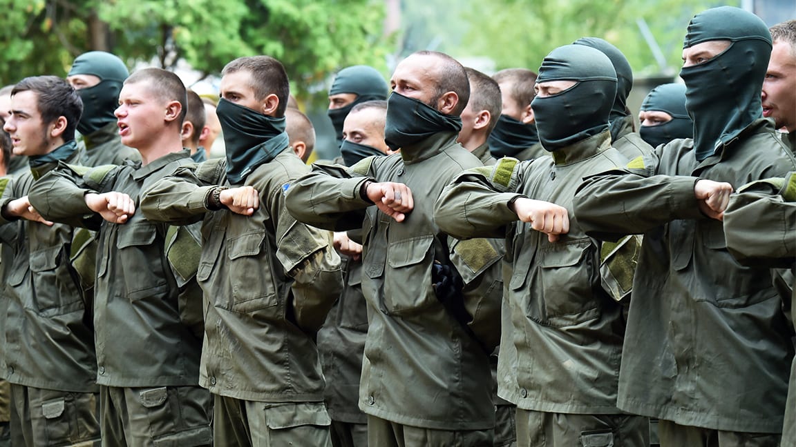 Ukraine's Anti-Russia Azov Battalion: 'Minutemen' or Neo-Nazi Terrorists?