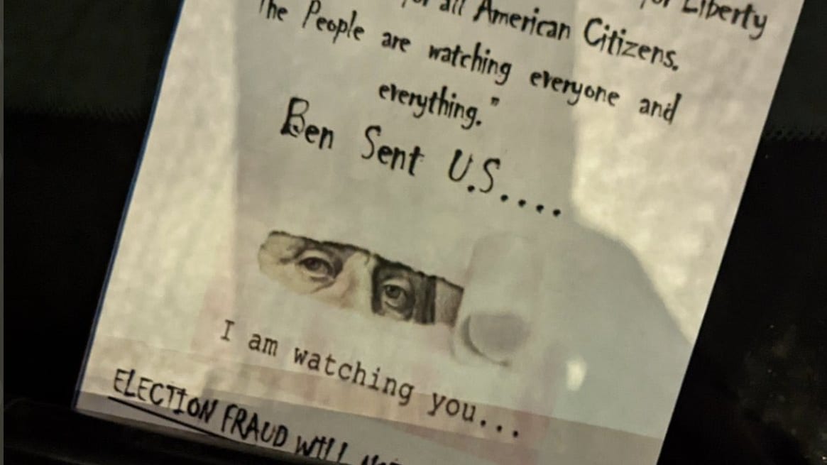 ‘I’m Watching You’: Cops Probe Creepy Election Letters to Arizona Democrats, Voters