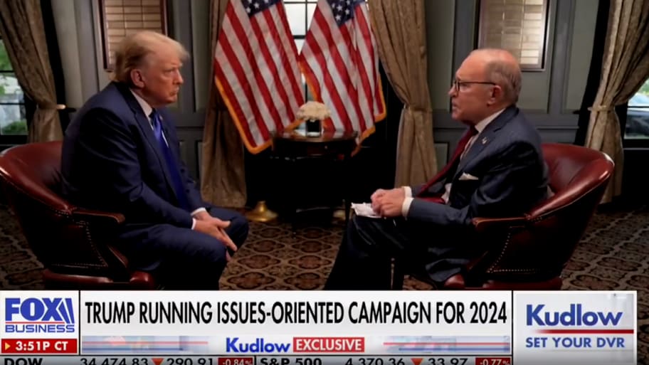 Fox Host Avoids Asking Trump About Fox Debate During Fox Interview