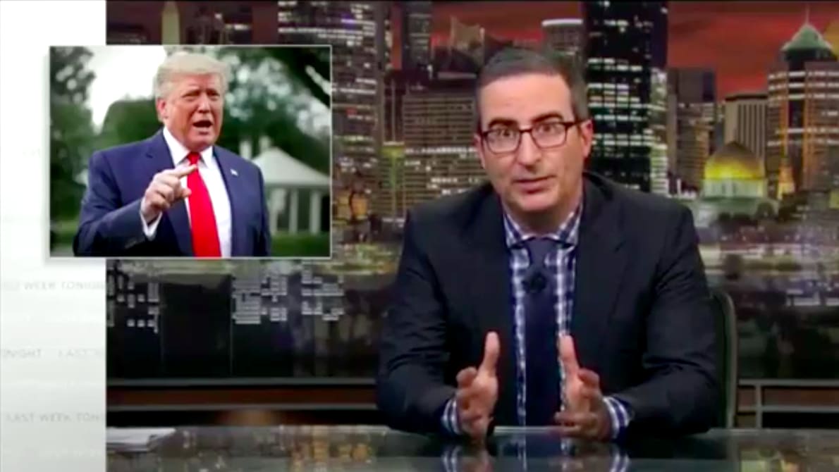 John Oliver Delivers Emotional Plea To Trump And America In Wake Of Dayton And El Paso Mass 8157