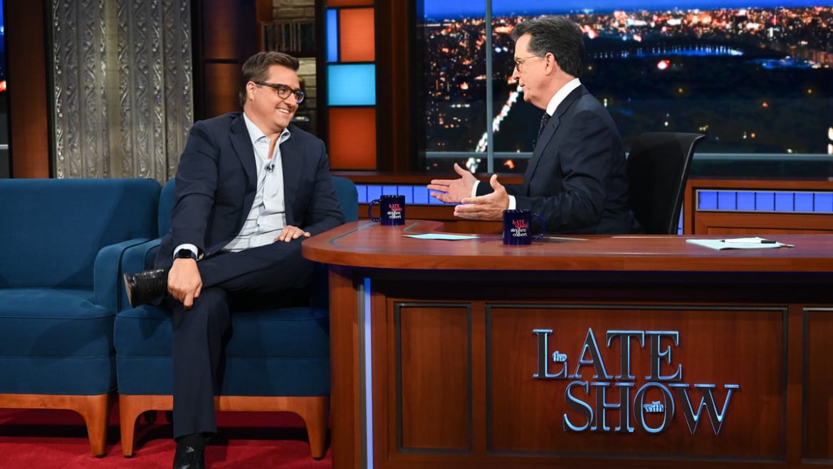 ‘Look at Him Go!’: Stephen Colbert and Chris Hayes Roast Josh Hawley