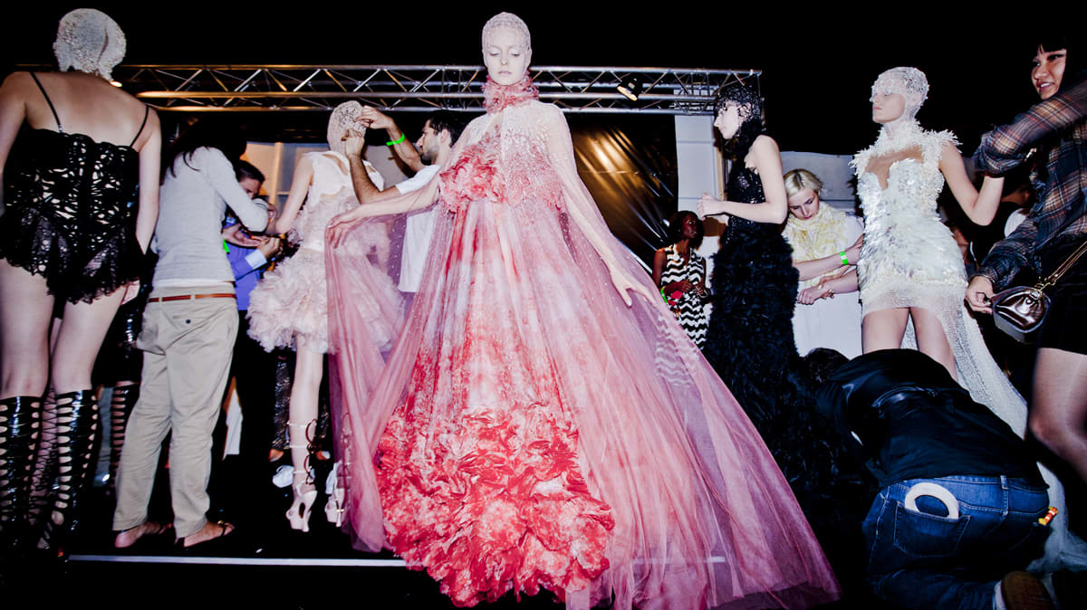 Alexander McQueen, Chanel, Dior: Backstage at Paris Fashion Week SS12