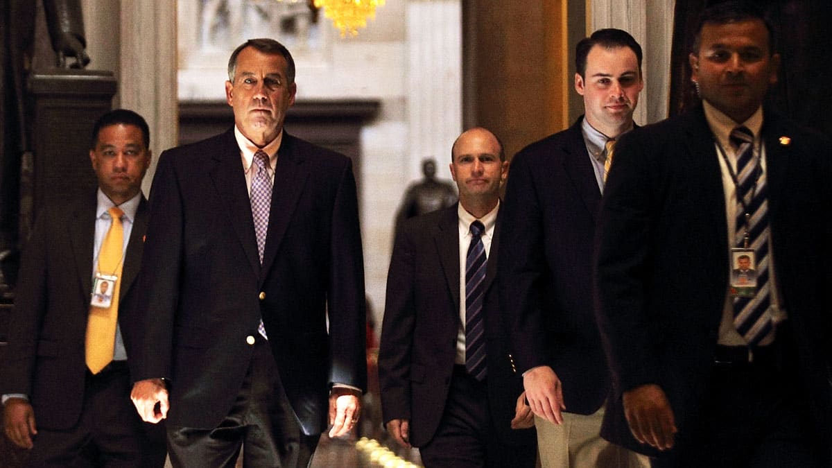 Watch John Boehner’s Debt-Ceiling Press Conference