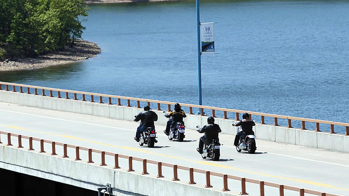 Tens of Thousands of Motorcyclists Pack Lake of the Ozarks for Bike Rally