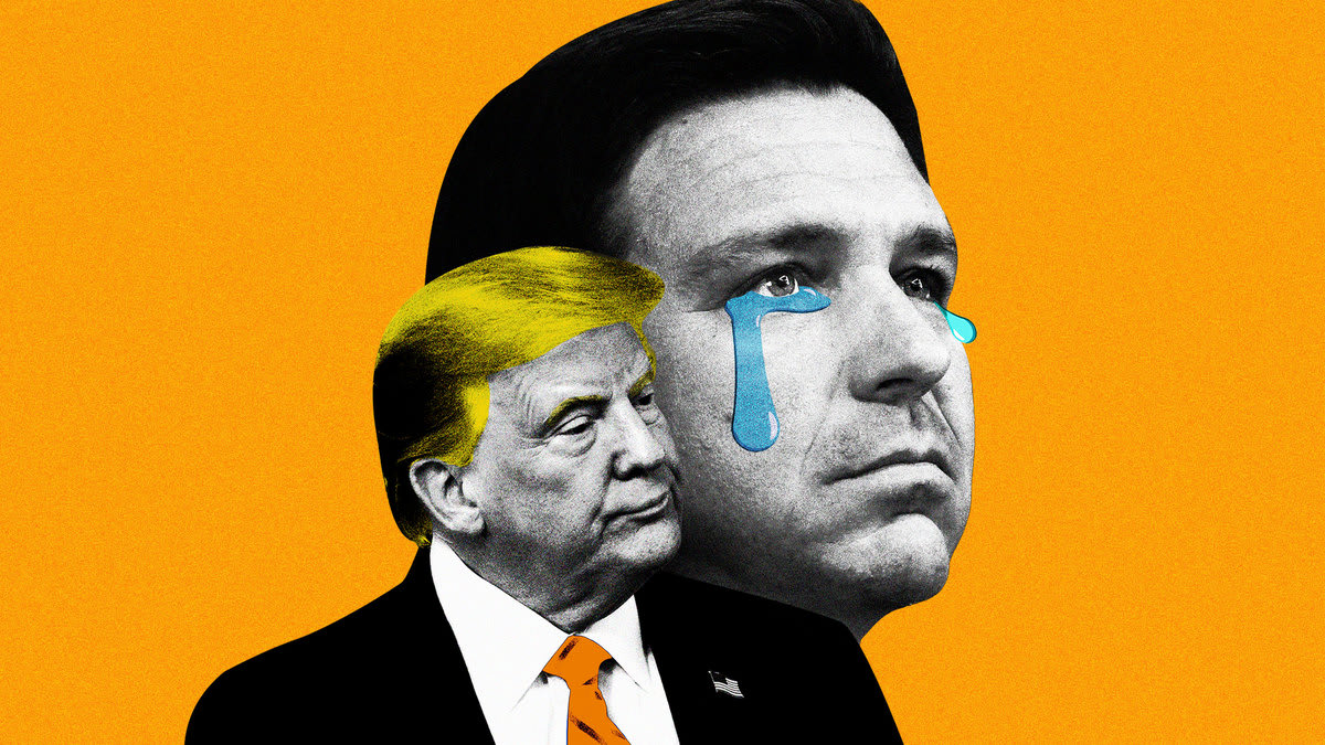 Trump’s New Ron DeSantis Attack Is About a Lot More Than Pudding