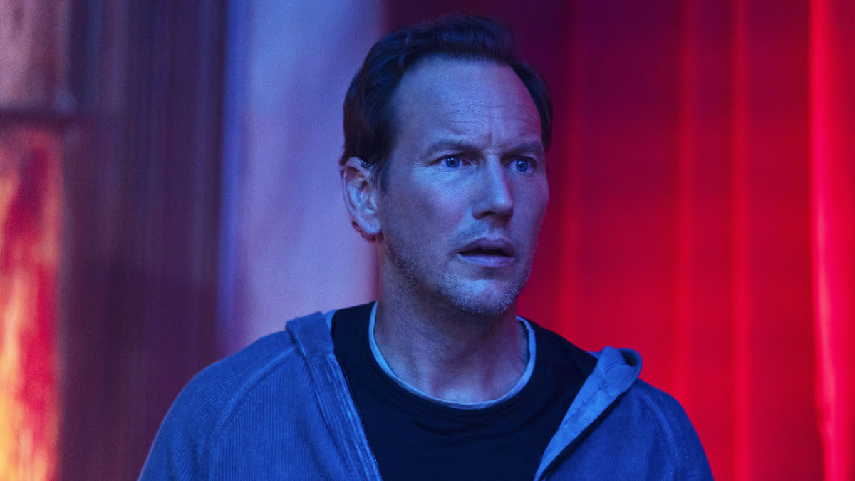 A portrait of Patrick Wilson in the film Insidious: The Red Door.