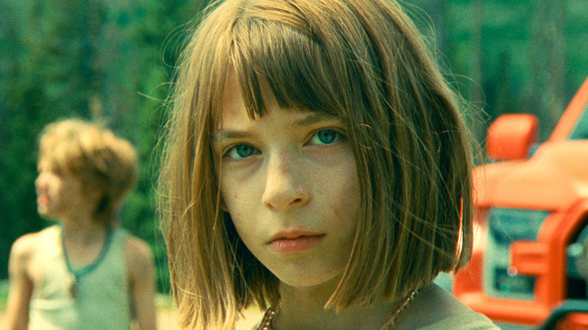 Photo still of a child in 'Riddle of Fire'