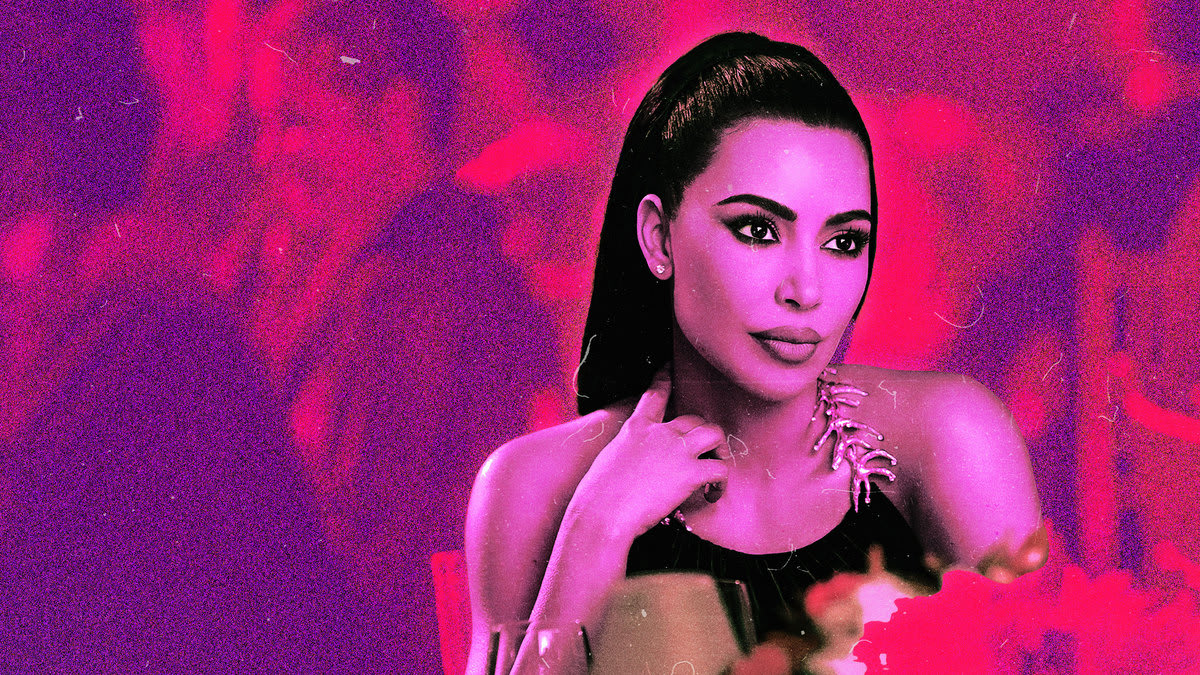 Photo illustration of Kim Kardashian in 'American Horror Story: Delicate'