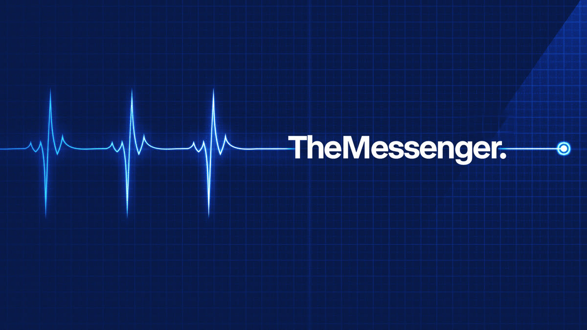 An illustration including The Messenger logo and a heart monitor.