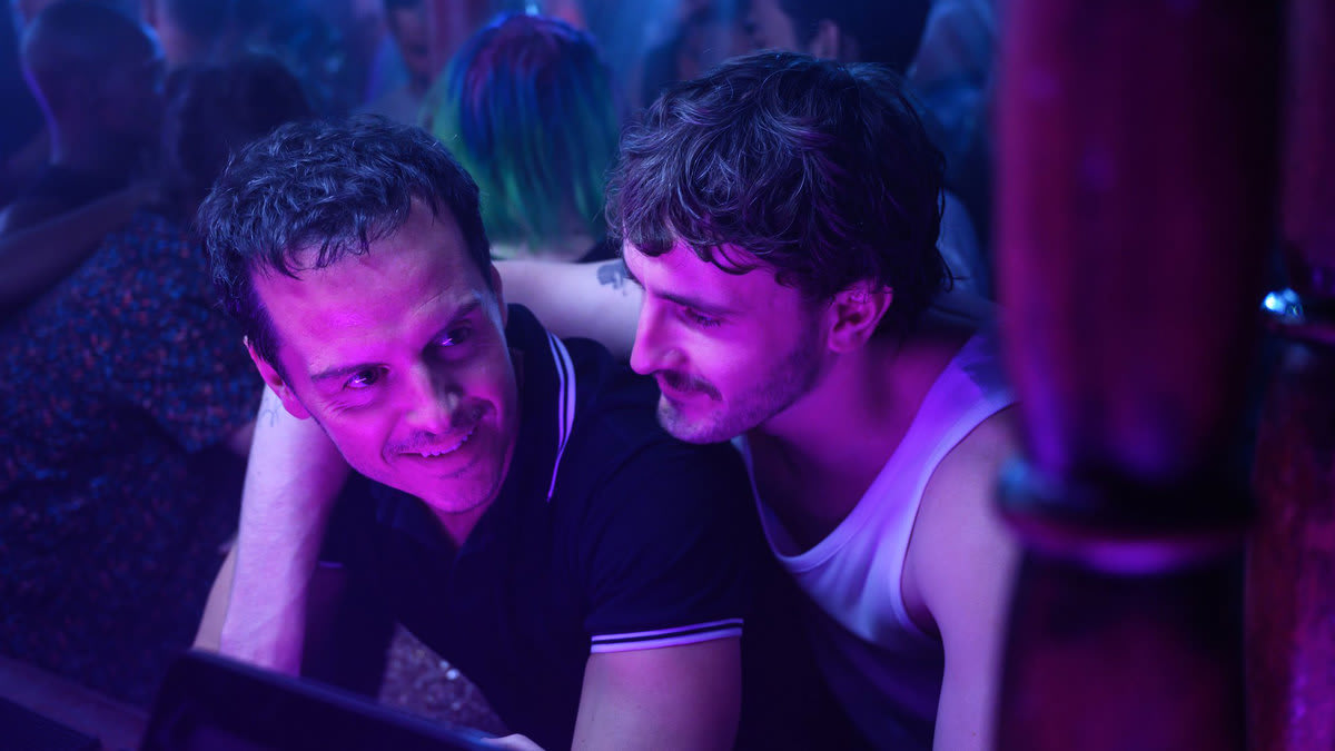 Andrew Scott and Paul Mescal in All of Us Strangers.