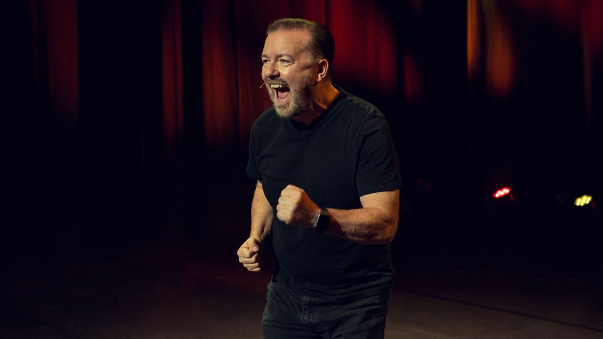 Photo of Ricky Gervais in 'Armageddon' stand-up special
