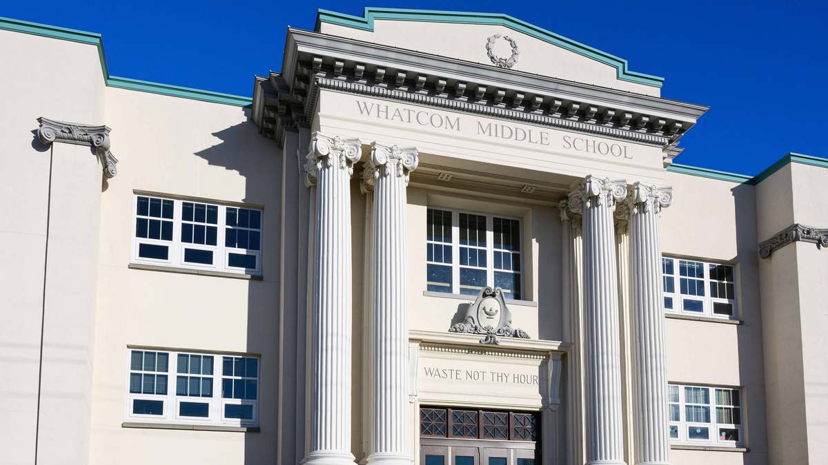 The Whatcom Middle School in Bellingham