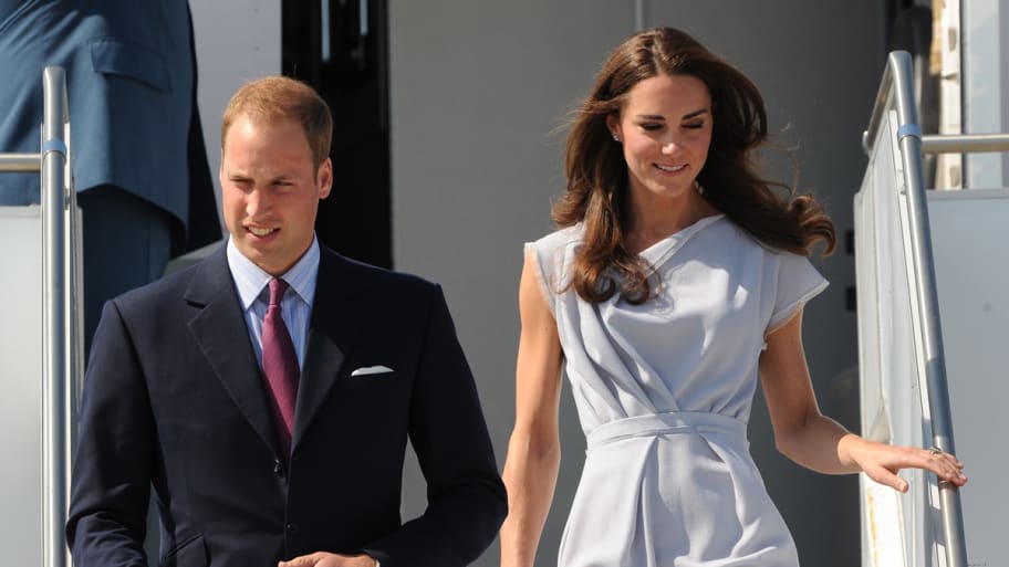 Will and Kate Arrive in L.A.