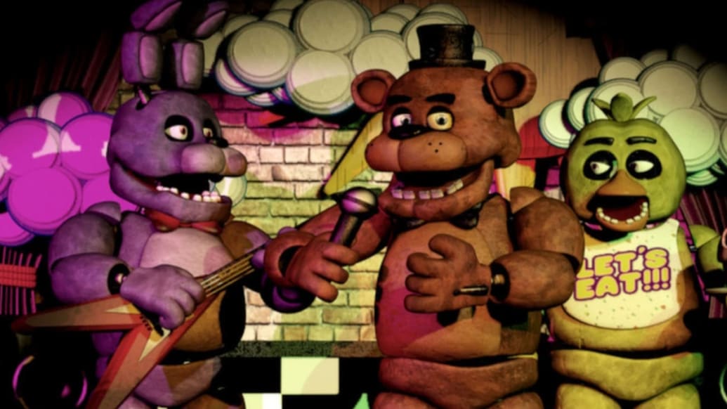 Five Nights at Freddy's animatronic mascots moved by themselves during shoot