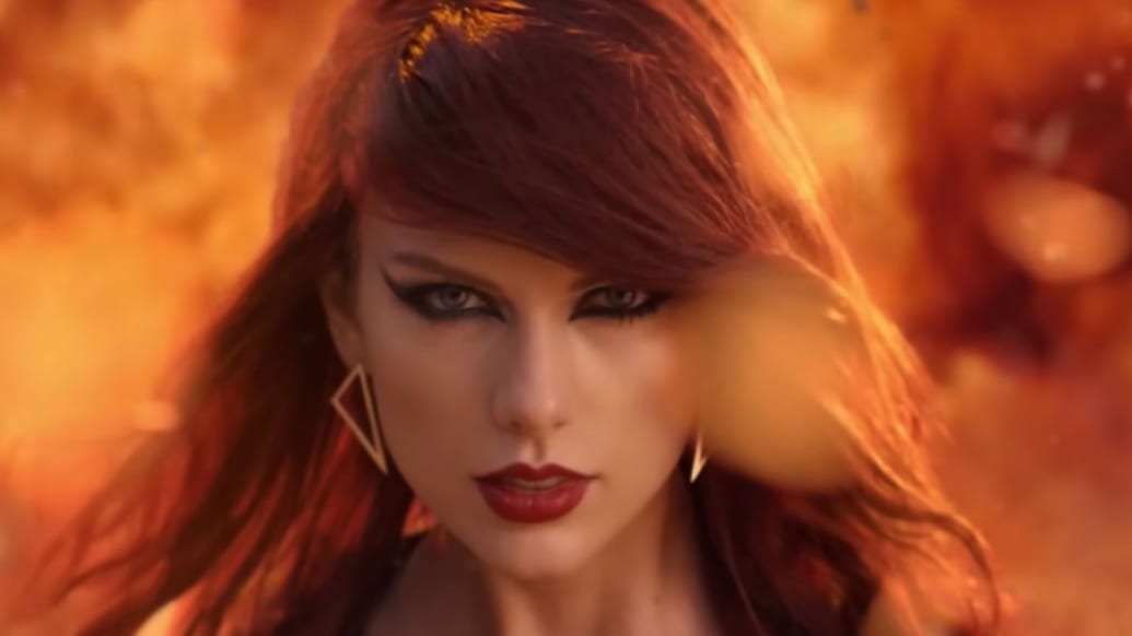 A photo including Taylor Swift in the music video Bad Blood