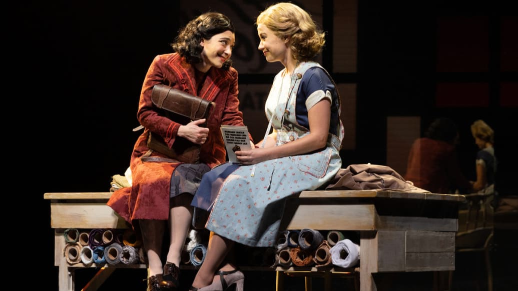 A photo showing Julie Benko and Sierra Boggess in 'Harmony.'