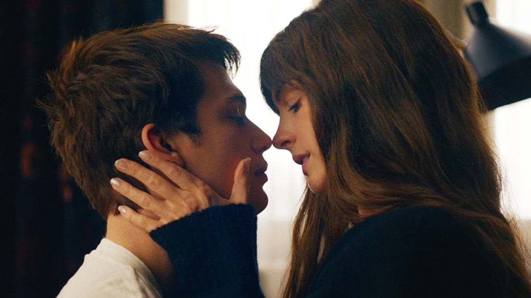 A photo including Anne Hathaway and Nicholas Galitzine in the film The Idea of You