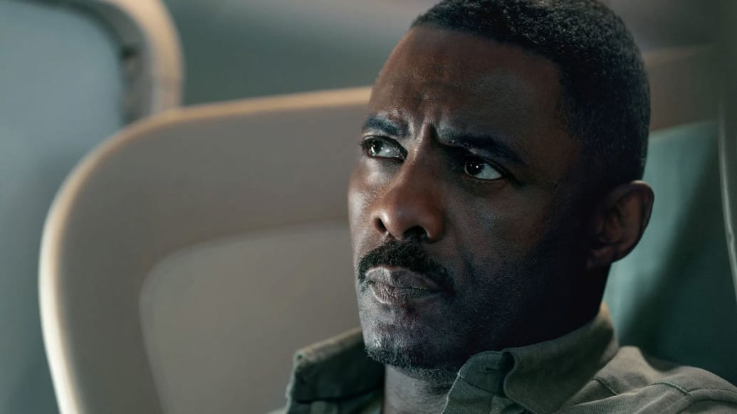 A photo of Idris Elba in Hijack