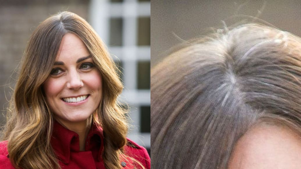 Kate Middleton's Going Gray!