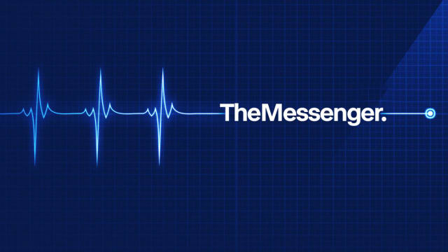 An illustration including The Messenger logo and a heart monitor.