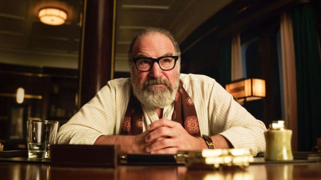 A photo including Mandy Patinkin in the show Death and Other Details on Hulu