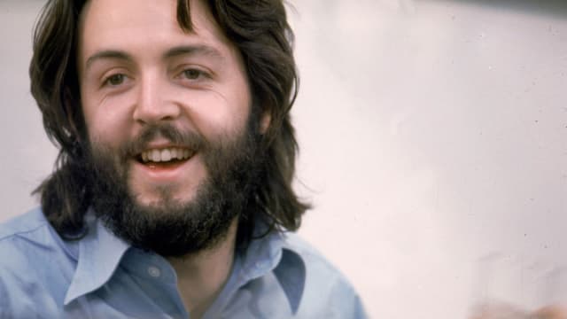Paul McCartney in a still from ‘Let it Be'