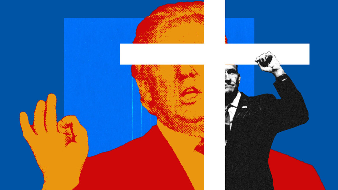 Trump’s Call-In to Far-Right Roadshow Is Red Meat for Christian Nationalists