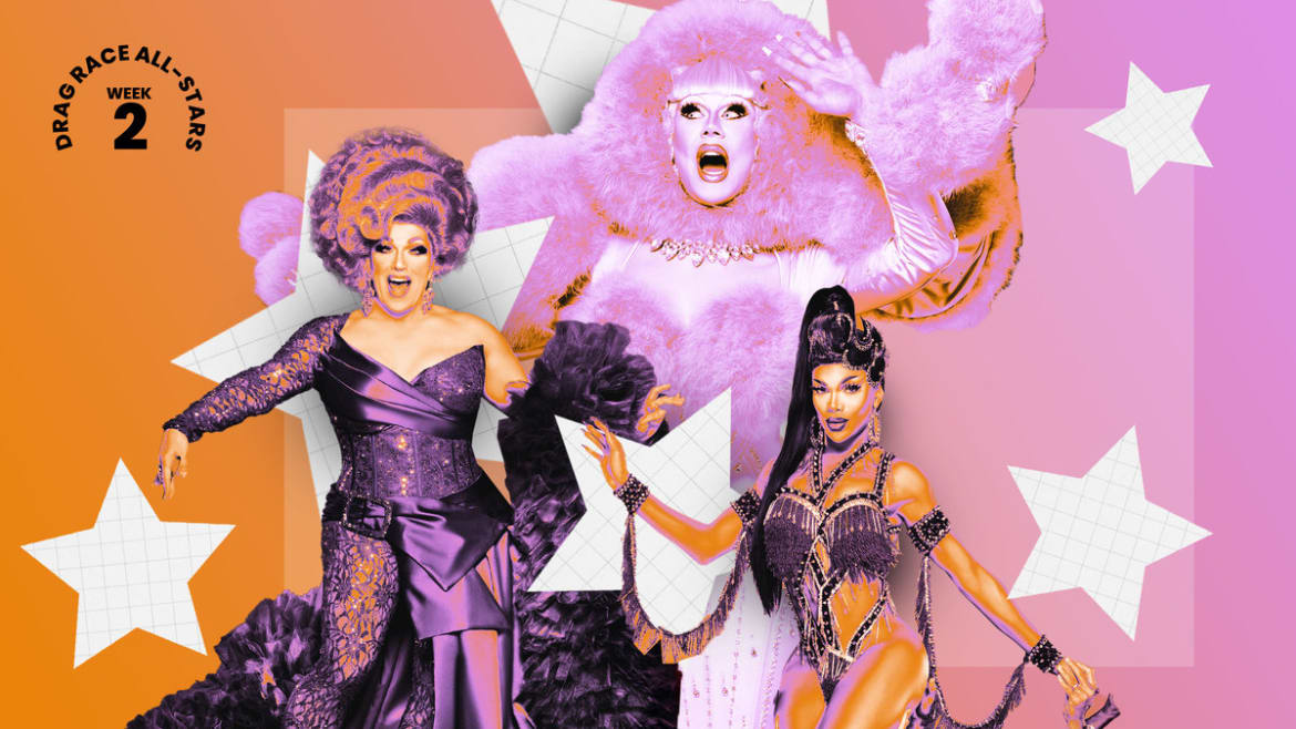 A ‘RuPaul’s Drag Race’ All Star’s Big-Boobed Tribute to a Trans Icon
