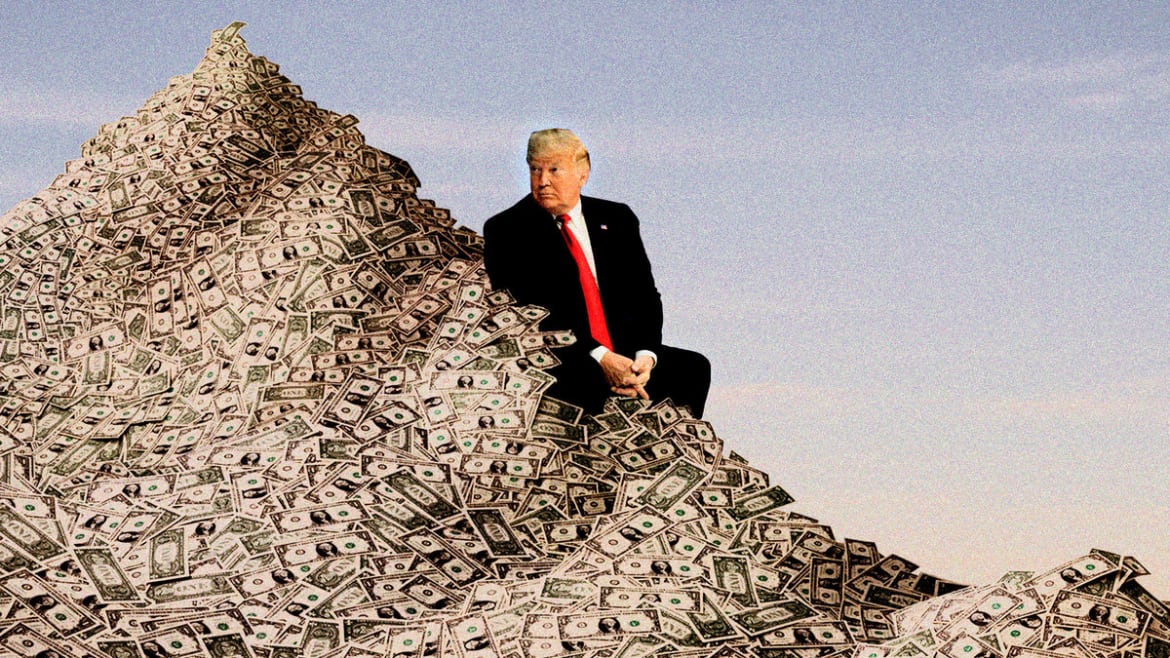 Why Trump Is Ramming Piles of Cash Through a Campaign Loophole