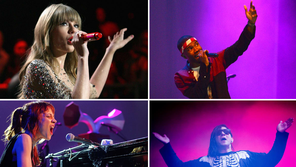 siv eskalere Panorama Best Music Albums of 2012: Frank Ocean, Taylor Swift, and More