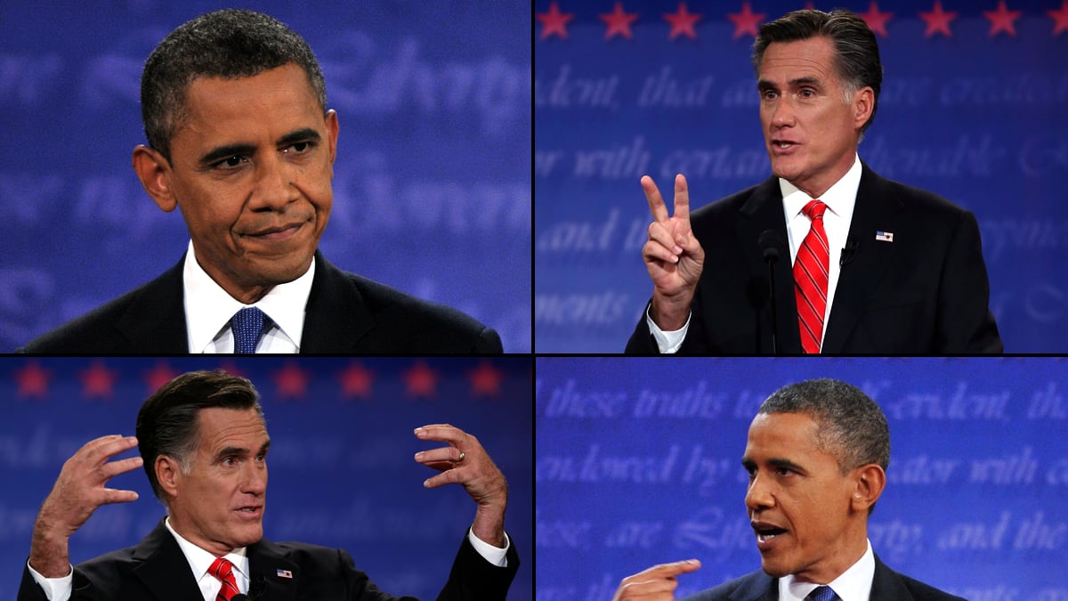Body Language Expert Romney Hyperactive, Obama Measured in Debate