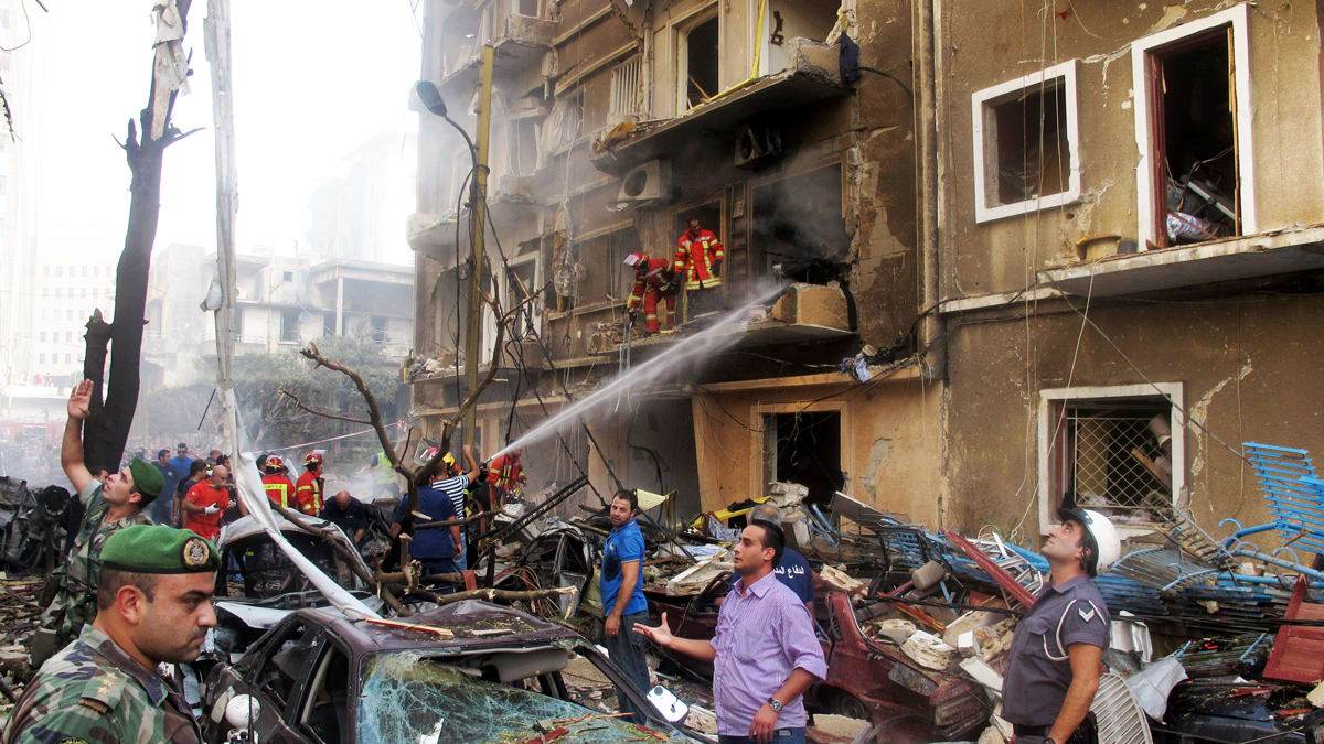 Самый крупный террористический акт в мире. 23 Октября 1983 года в Бейруте.