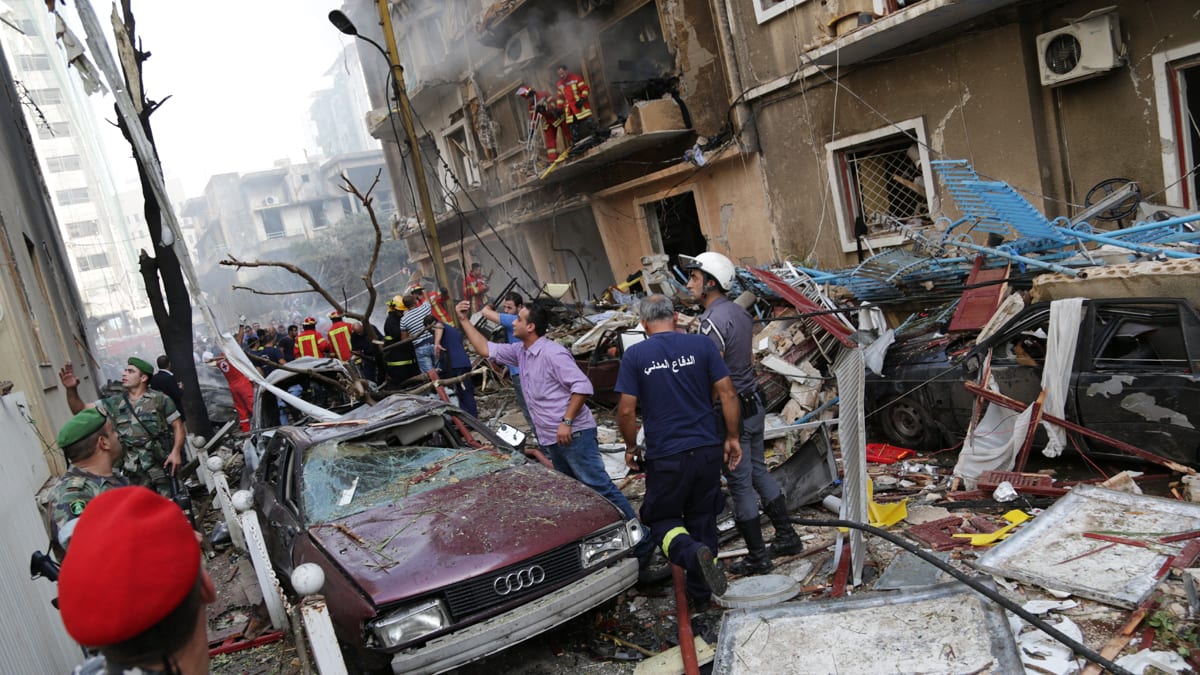  Beirut Bombing Kills Assad Foe Brings Syria War to Lebanon