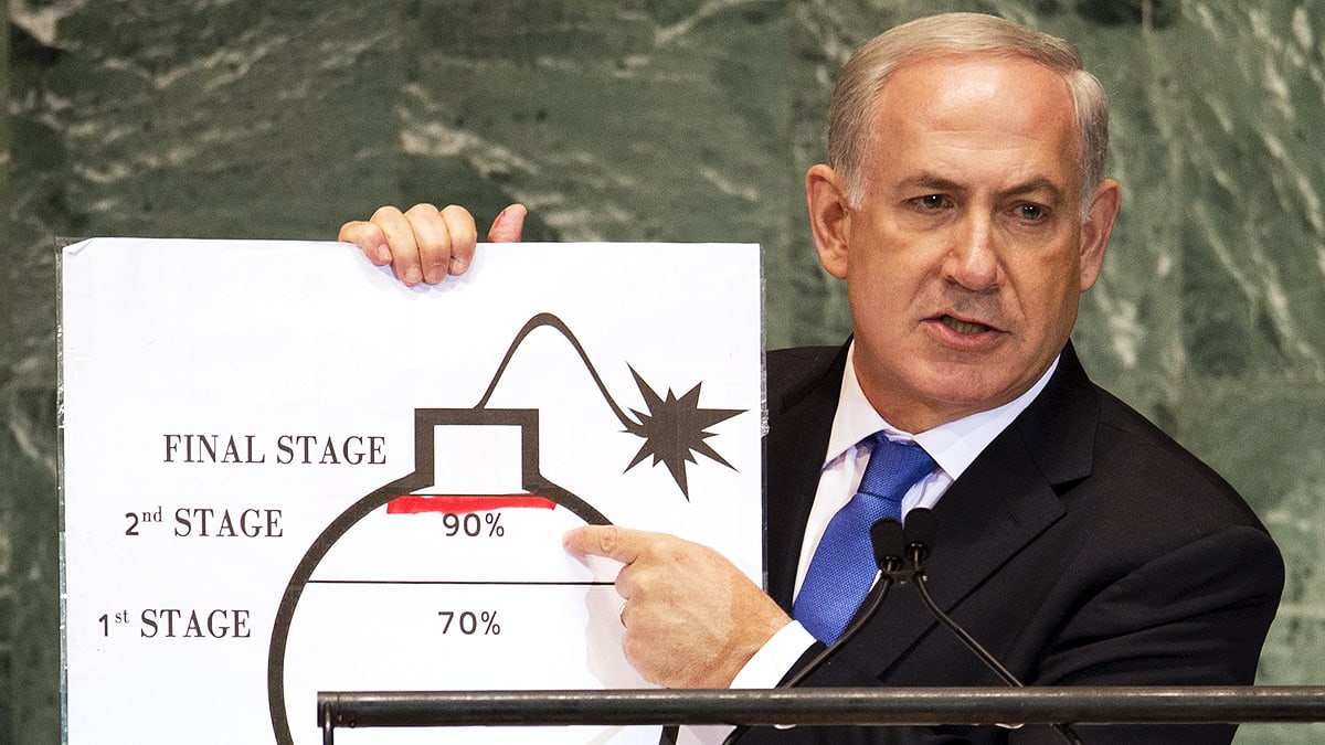 Netanyahu Falsely Likens Israeli Iranian Relations To The Cold War 