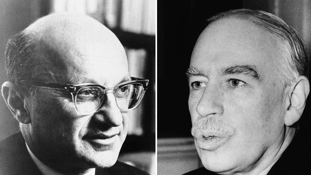 Nicholas Wapshott: A Lovefest Between Milton Friedman and J.M. Keynes