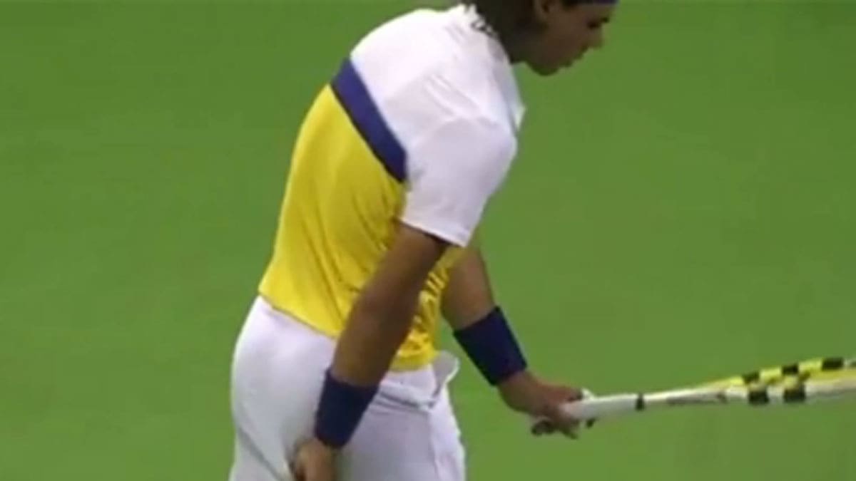 Nadal's Never-Ending Wedgie-Picking