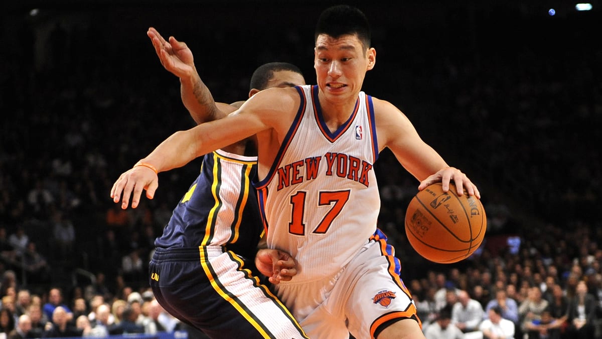 NEW YORK KNICKS JEREMY LIN 2012 ADIDAS NBA BASKETBALL PLAYER