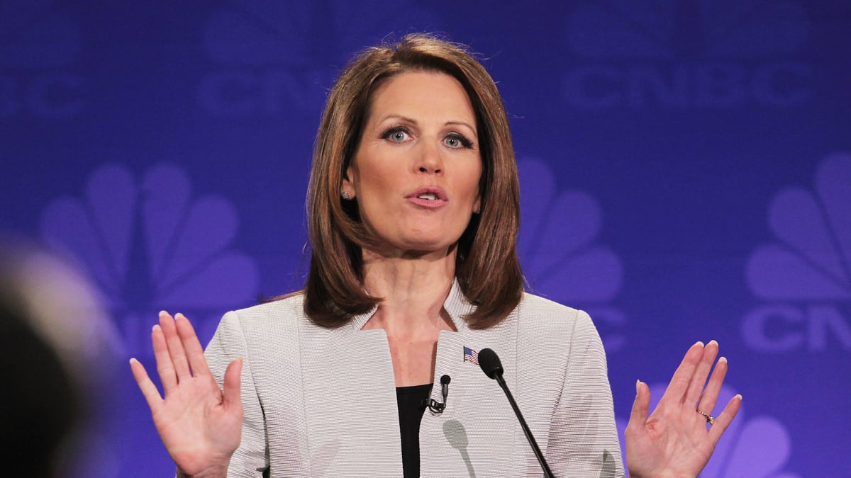 Michele Bachmann Fails to Score in GOP Debate